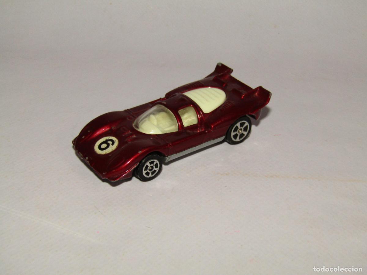Coches a escala: Antiguo FERRARI 512 S LUHIZZWHEELS Met&aacute;lico de CORGI JUNIORS Made in G.T. Britain del A&ntilde;o 1969