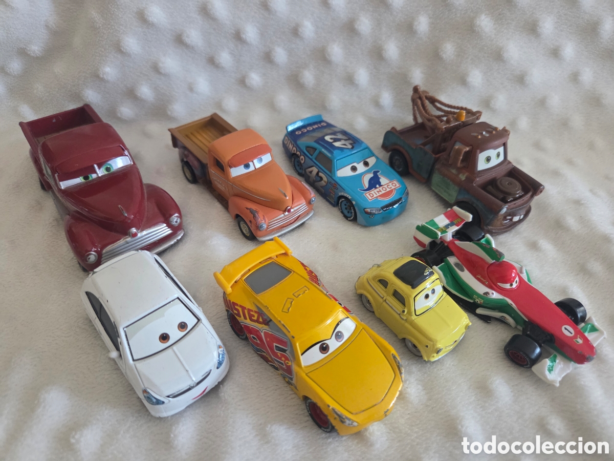 Coches a escala: Lote 9 coches pelicula cars disney pixar