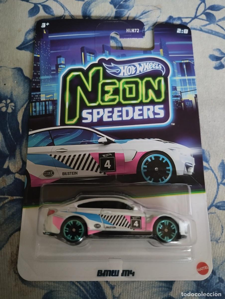 Coches a escala: Hot wheels ne&oacute;n BMW m4