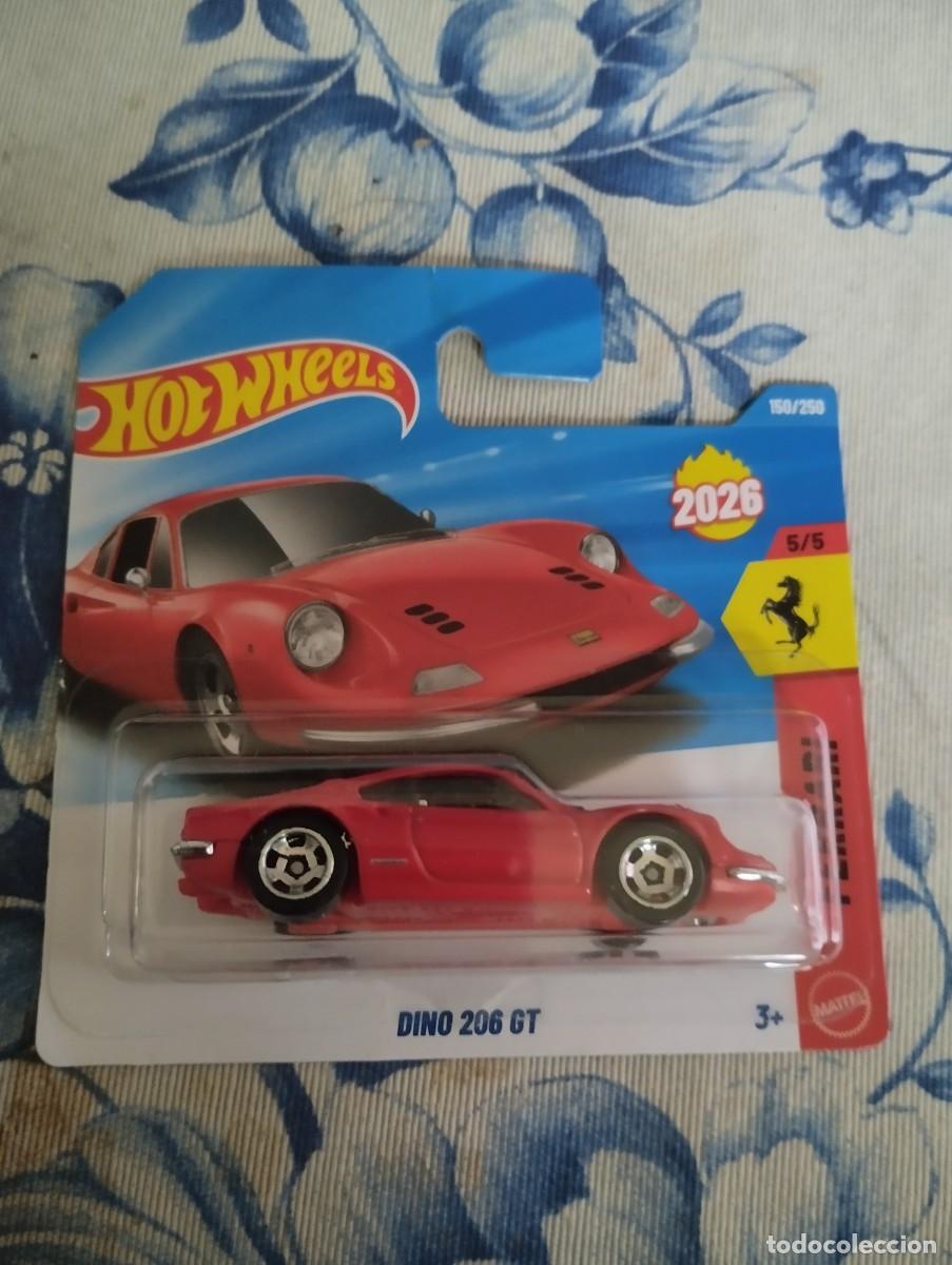 Coches a escala: Hot wheels Ferrari dino