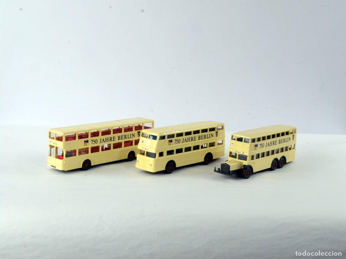 Coches a escala: Wiking Escala 1:87 H0 &rdquo;750 Jahre Berlin&rdquo; Autobuses Impecable con Caja