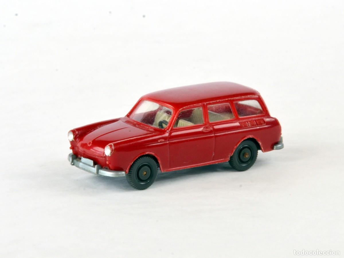 Coches a escala: Wiking Escala 1:87 H0 Antiguo Volkswagen 1600 Variant Burdeos 1964 - 74