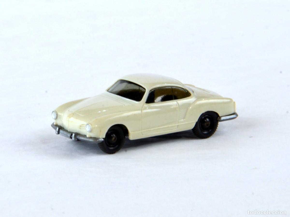 Coches a escala: Wiking Escala 1:87 H0 Antiguo Volkswagen Karmann Ghia Blanco 1960 - 1972