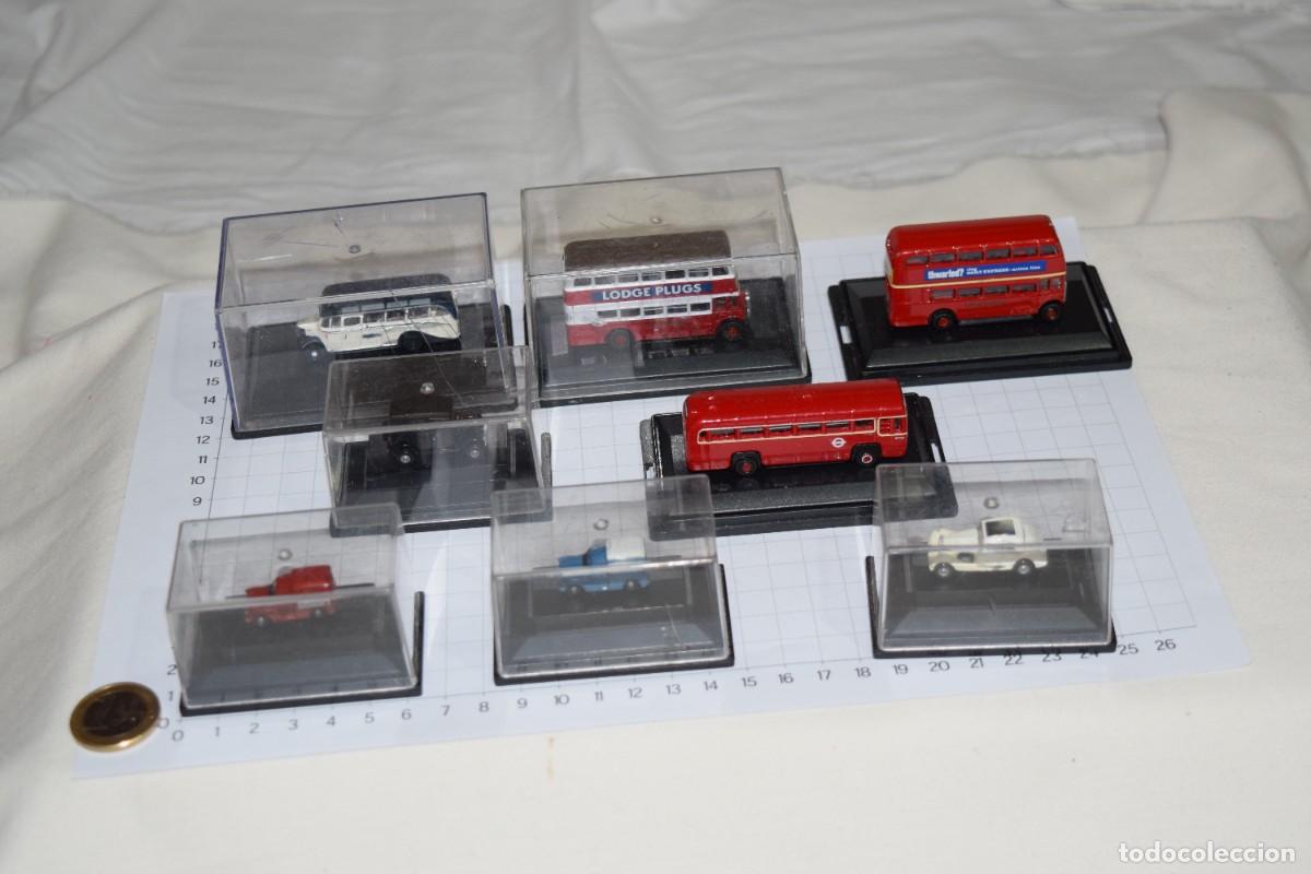 Model Cars: 8 Autos variados, coches y bus OXFORD DIECAST / Escala N Brit&aacute;nica - 1:148 -- 1/148 - &iexcl;Mira fotos!
