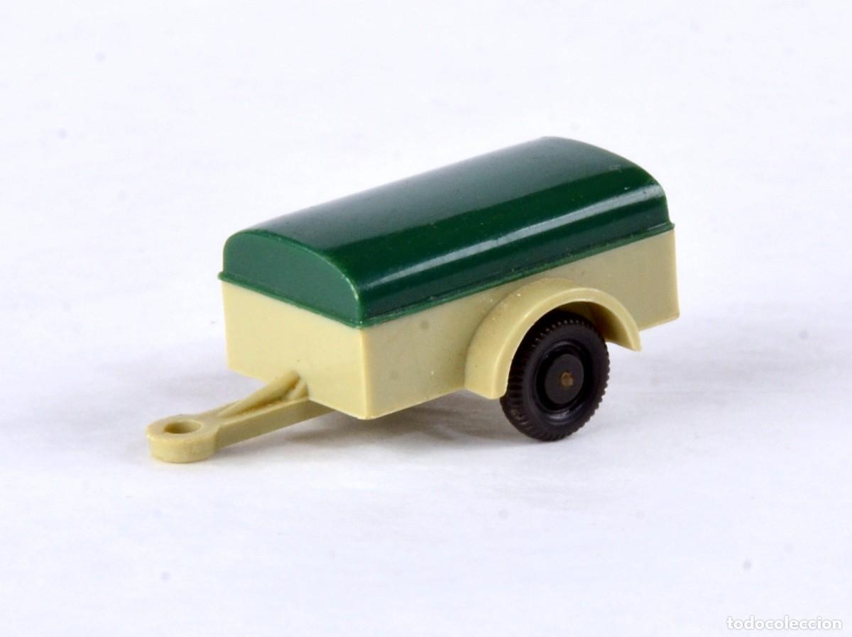 Coches a escala: Wiking Escala 1:87 H0 Antiguo Remolque de Equipaje para Coches, 1955 - 82