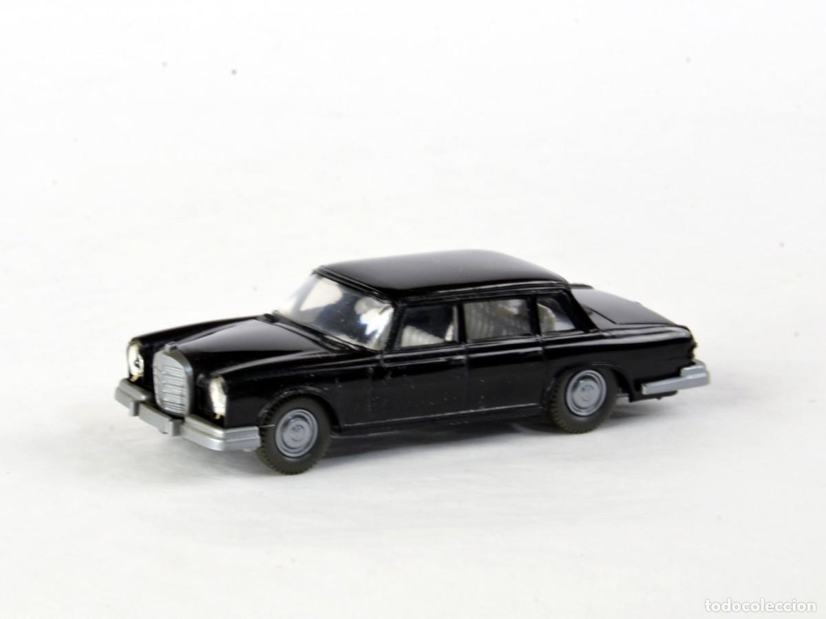 Coches a escala: Wiking Escala 1:87 HO Antiguo Mercedes Benz 600 1976 - 79 Negro