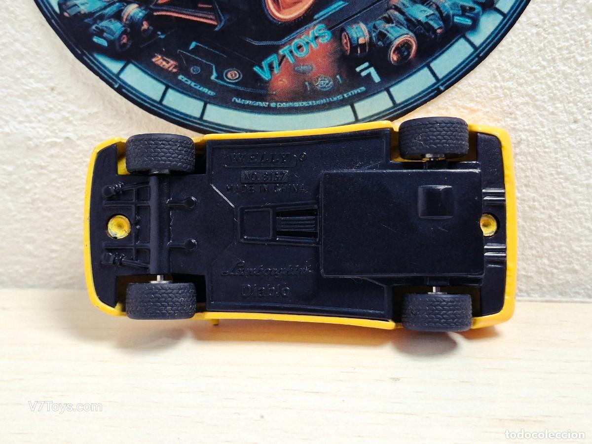 Coches a escala: Lamborghini Diablo N&ordm; 8167 Welly 1/60 Pullback - Foto 3