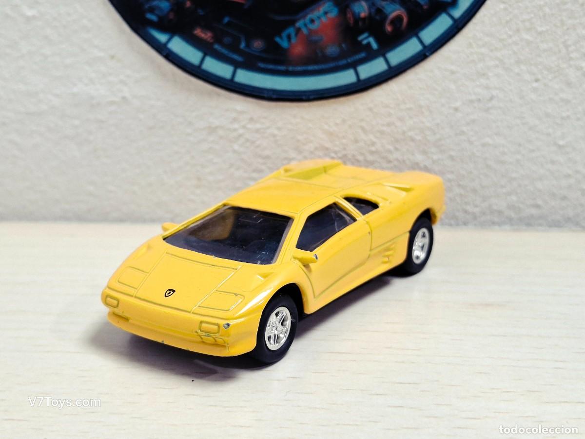 Voitures &agrave; l'&eacute;chelle: Lamborghini Diablo N&ordm; 8167 Welly 1/60 Pullback
