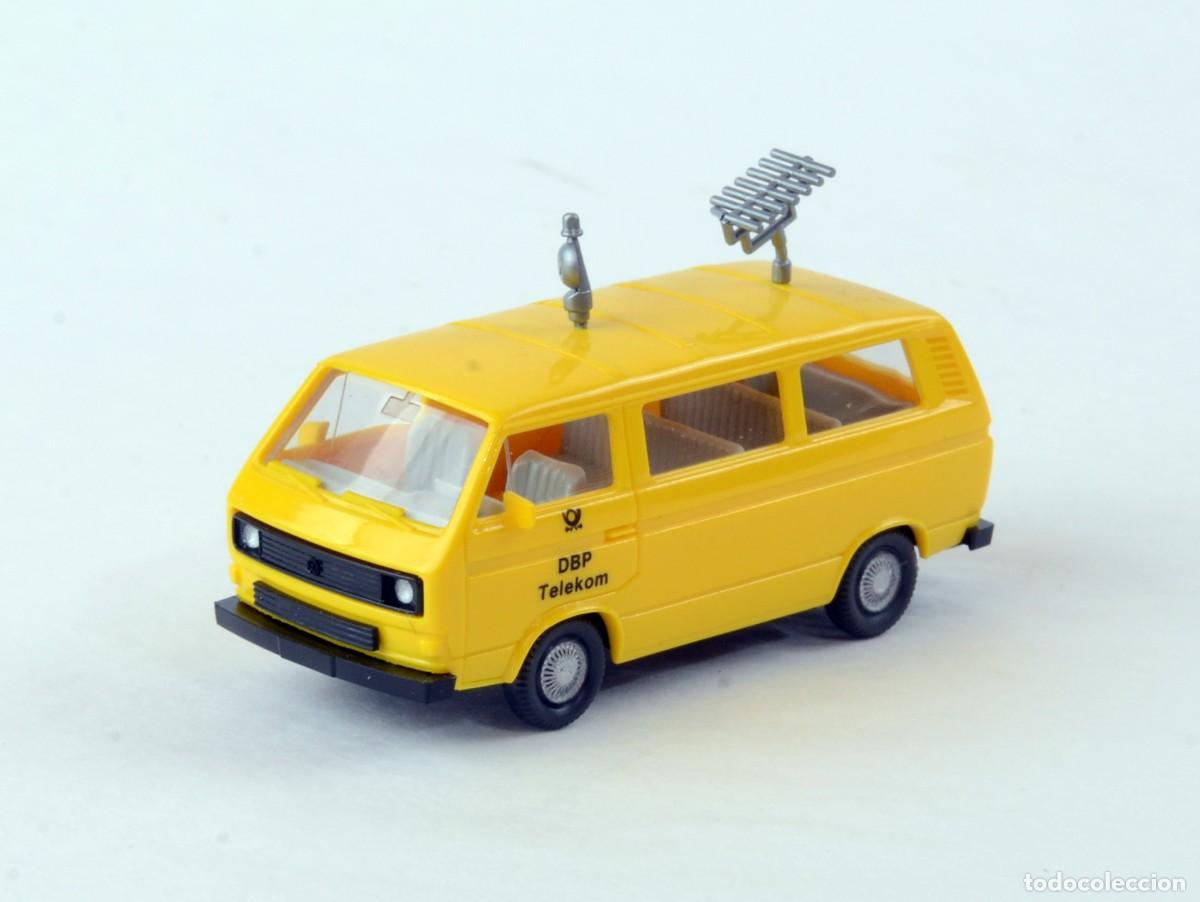 Coches a escala: Wiking Escala 1:87 H0 Volkswagen T3 Prueba de Radio DBP Telekom