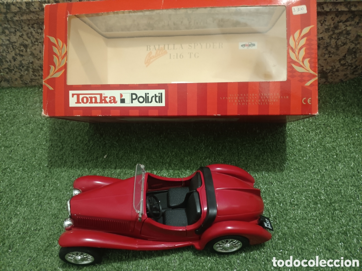 Model Cars: Fiat Balilla Spyder 1:16 TG 508 COPPA D'OR&nbsp; Polistil Tonka.