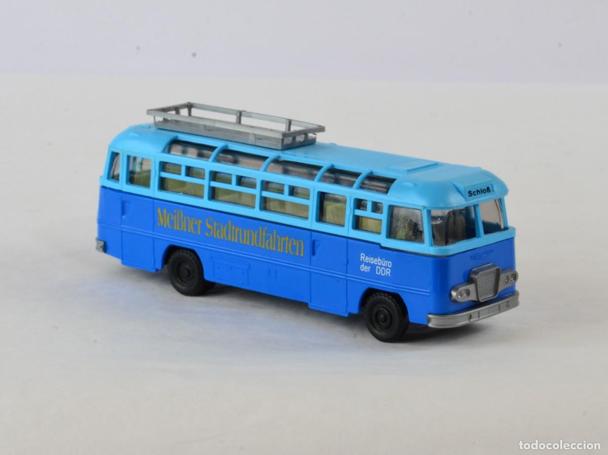 Coches a escala: Herr Escala 1:87 H0 Autob&uacute;s Ikarus 311 Meissener Stadtrundfahrt Original RDA DDR 1967-72