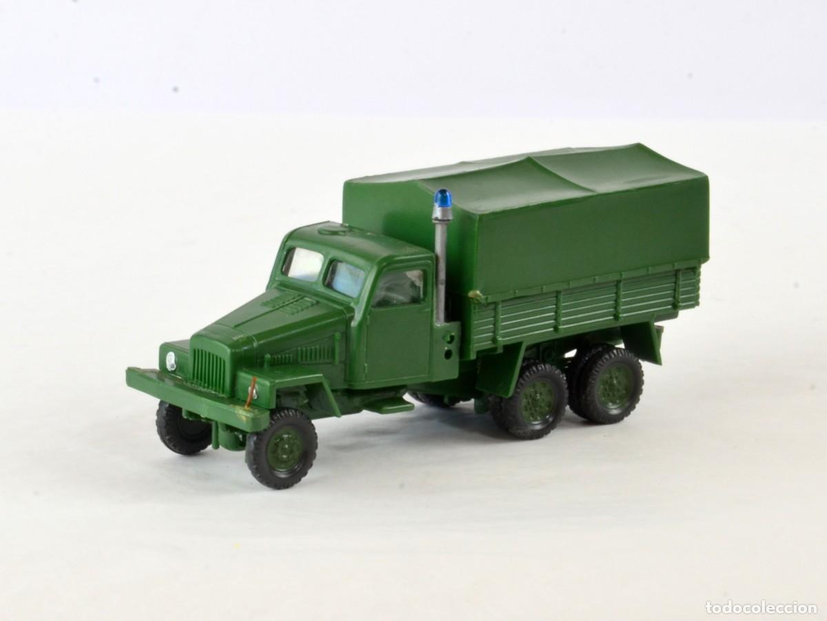 Coches a escala: S.E.S Modelltec Escala 1:87 H0 Cami&oacute;n IFA G5 Volkspolizei