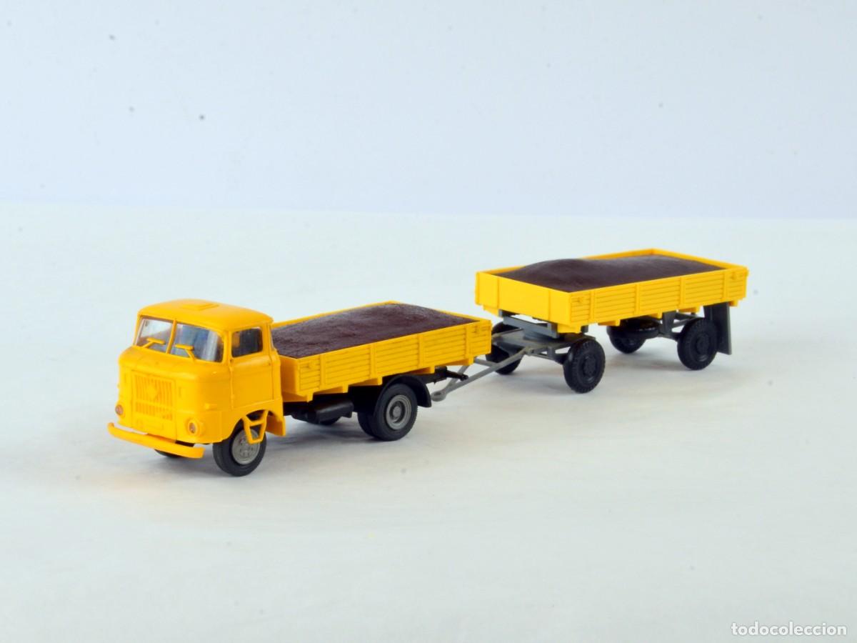 Coches a escala: Espewe Escala 1:87 H0 Cami&oacute;n IFA W50 con Carga Original RDA