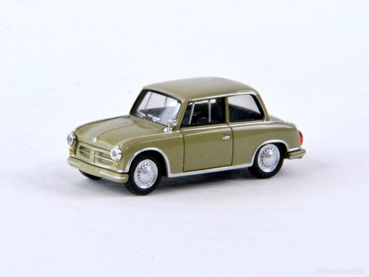Coches a escala: Herpa Escala 1:87 H0 AWZ P70 Turquesa Impecable con Caja