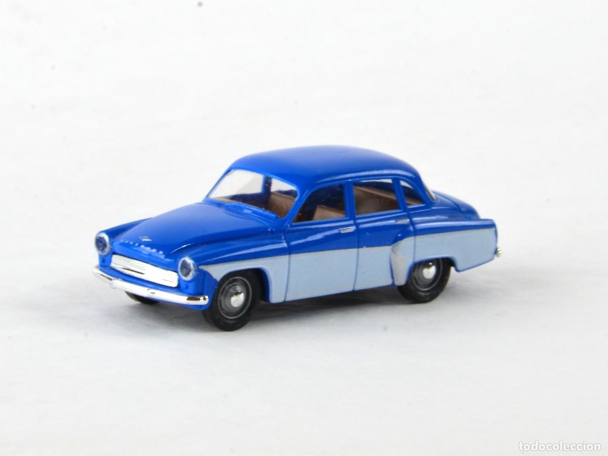 Coches a escala: Brekina Escala 1:87 H0 EMW 311 (Wartburg 311) 1955 Impecable con Caja