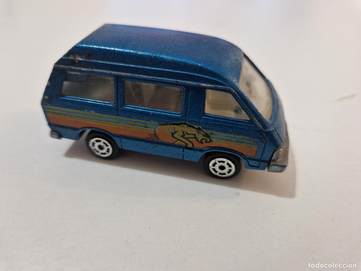 Coches a escala: antiguo coche escala juguete metal furgoneta van toyota lite ace majorette 1.52 1990 vintage retro