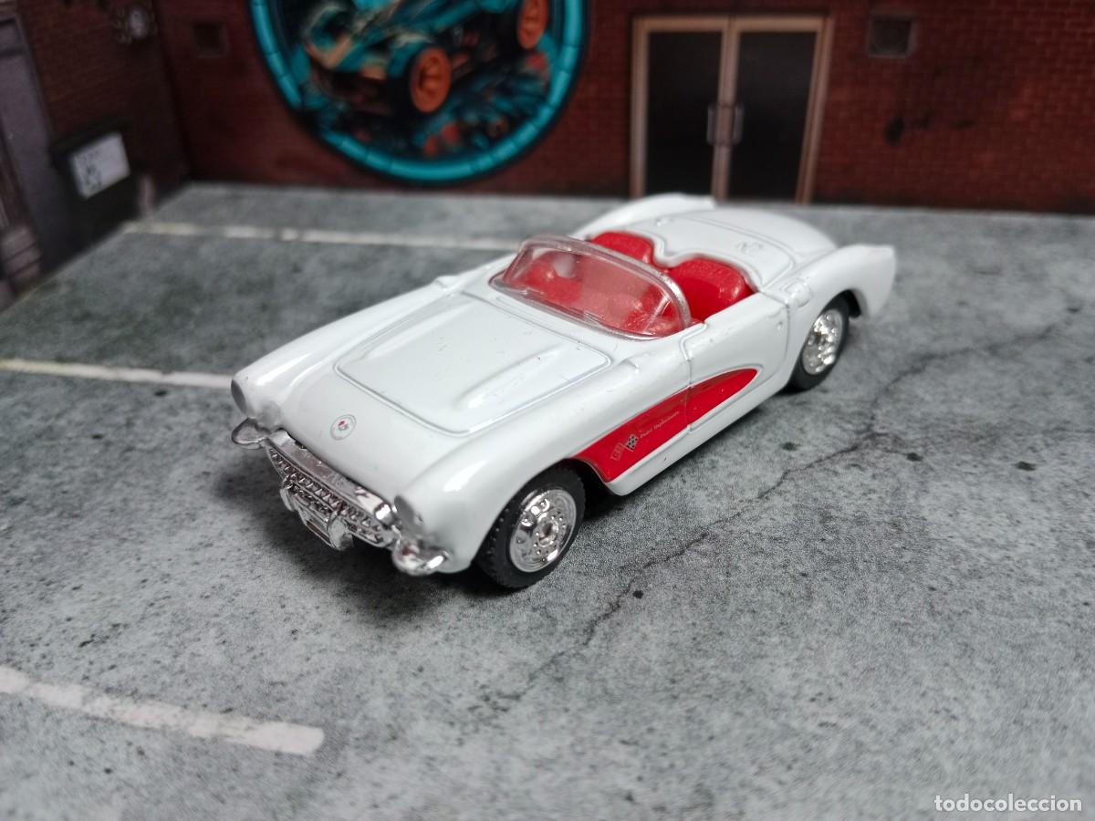 Coches a escala: Corvette 1956 N&ordm; 52054 Welly 1/60