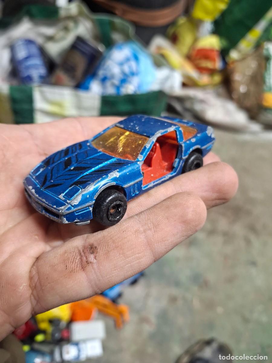Coches a escala: Antiguo coche de juguete metal a escala 1/57 majorette Chevrolet Corvette ZR1