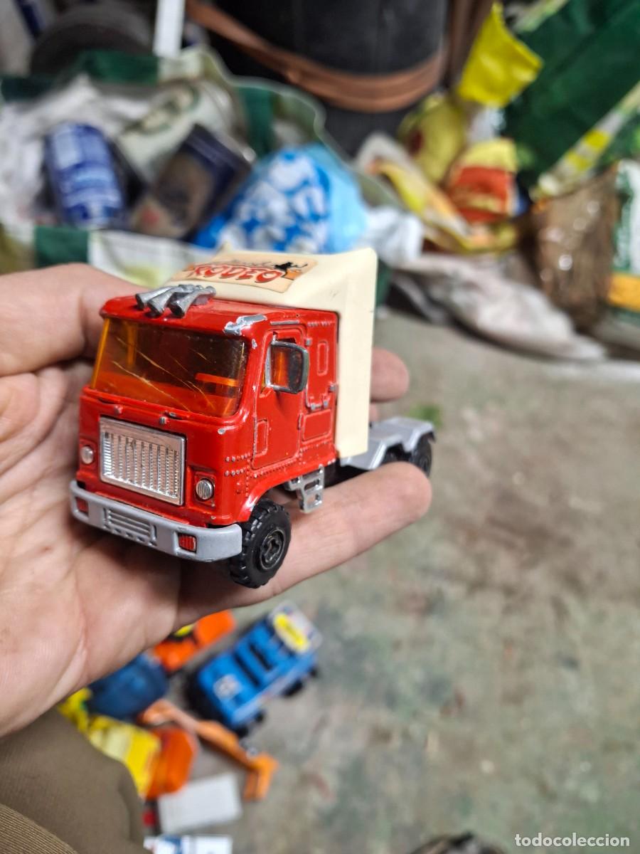 Coches a escala: Antiguo cami&oacute;n de juguete maqueta escala Escala 1/60 Majorette