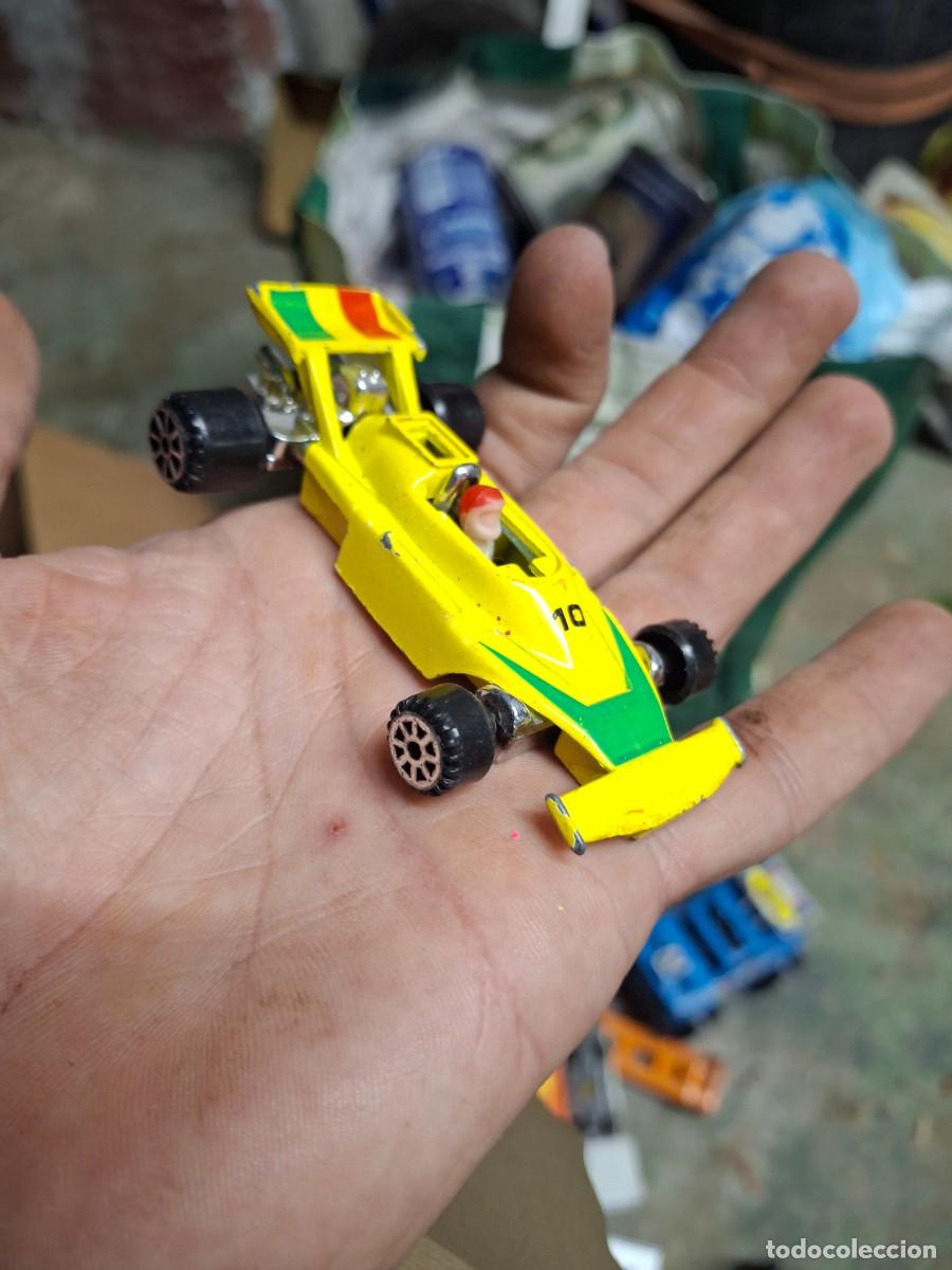 Coches a escala: Antiguo coche juguete monoplaza r&eacute;plica F1 escala miniatura