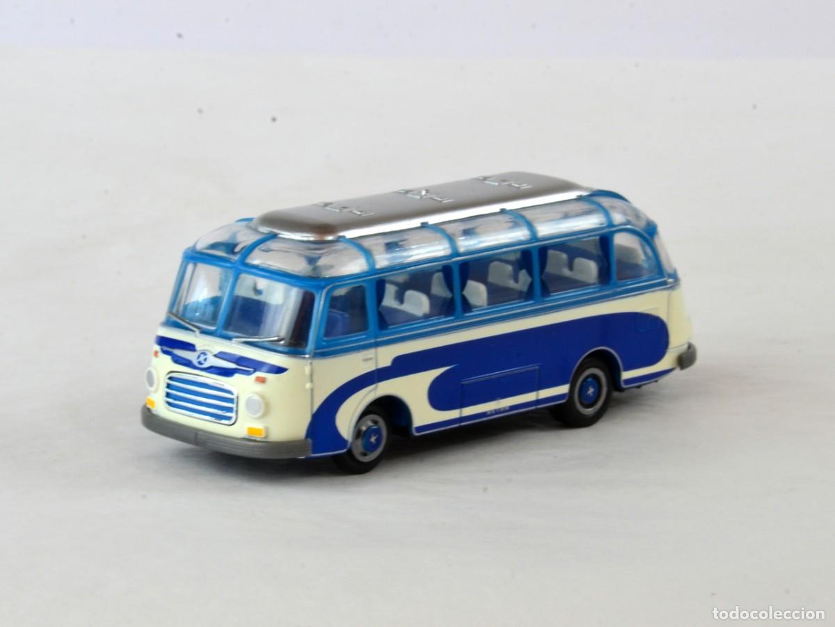 Coches a escala: Brekina 1:87 H0 Autocar K&auml;ssbohrer-Setra S6 Impecable con Caja