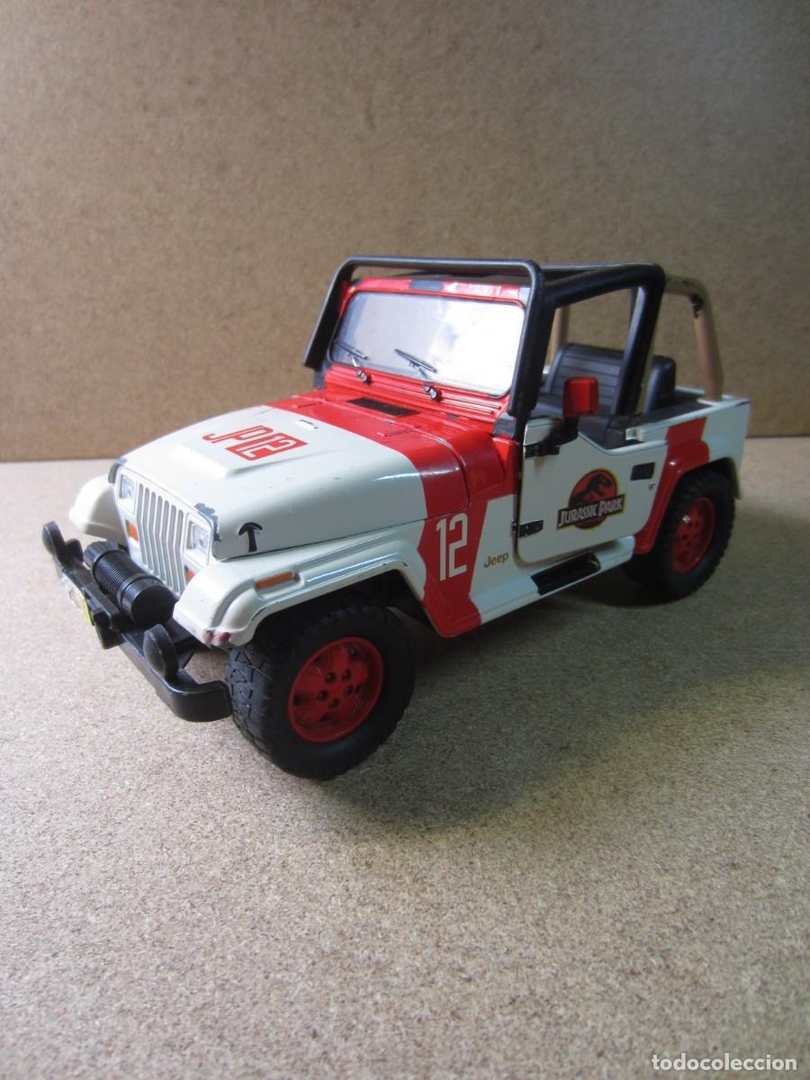 Coches a escala: Jeep Wrangler Jurassic Park (Jada Toys Hollywood Rides) (DEFECTUOSO)