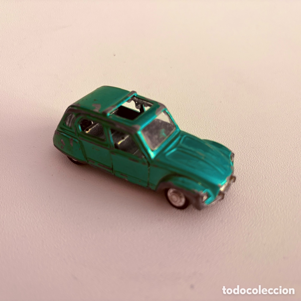 Coches a escala: coche citroen dyane verde mini jet norev 1/64