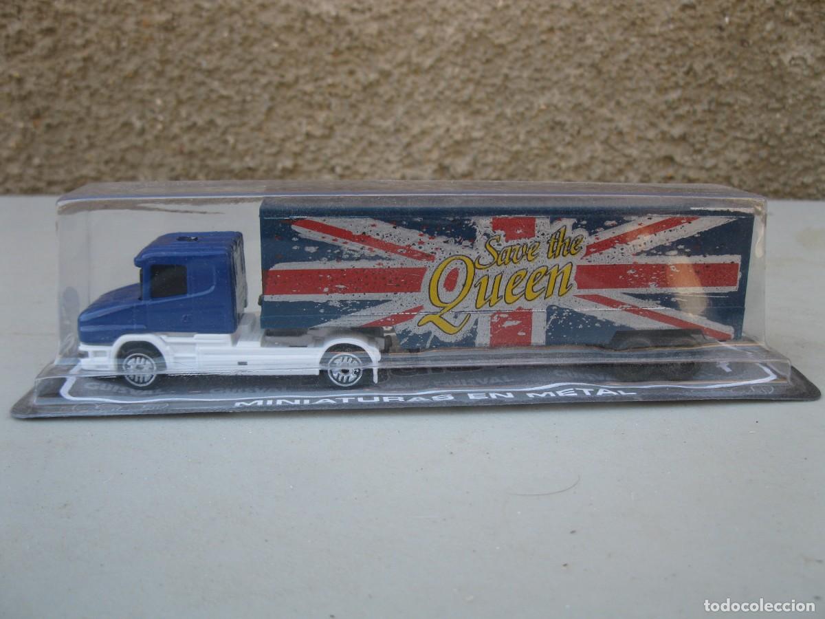 Coches a escala: CAMI&Oacute;N - SAVE THE QUEEN - GUISVAL - NUEVO - EN BL&Iacute;STER.