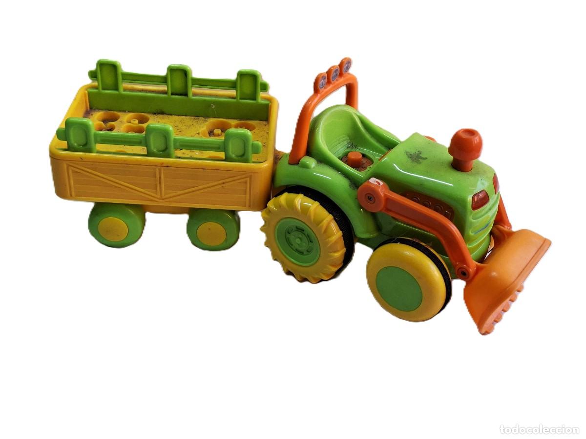 Auto in scala: Tractor de arena y remolque agr&iacute;cola: Toys r Us y Bao Easy Toy