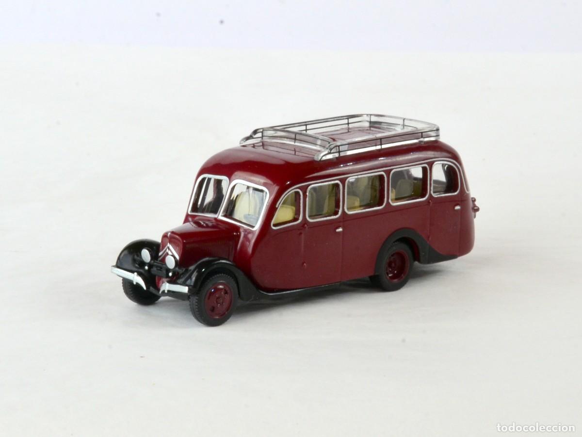 Coches a escala: Norev 1:87 H0 Autocar Citro&euml;n U23 1947 Impecable con Caja