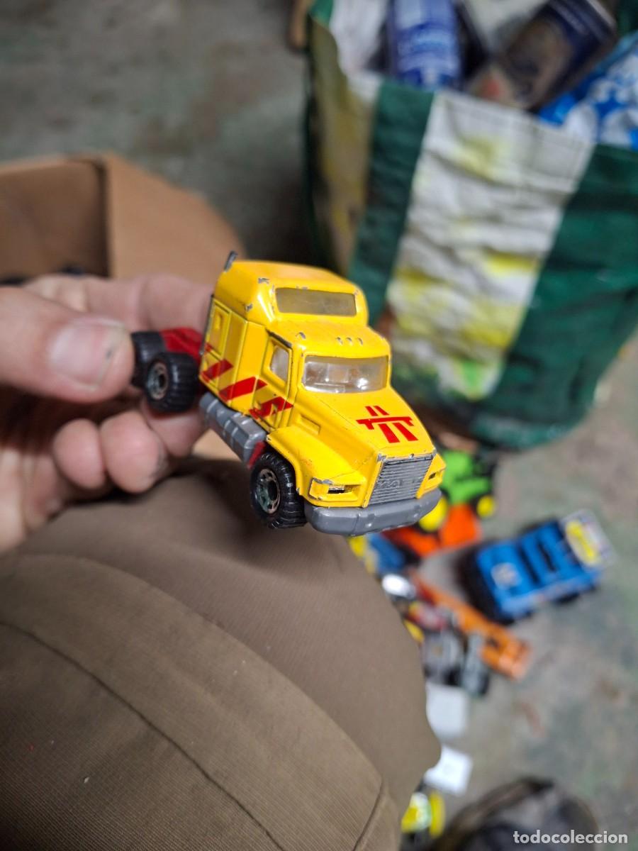 Coches a escala: Antiguo coche juguete replica camion miniatura escala 1/97 Camion Mack CH 606 Matchbox 1990