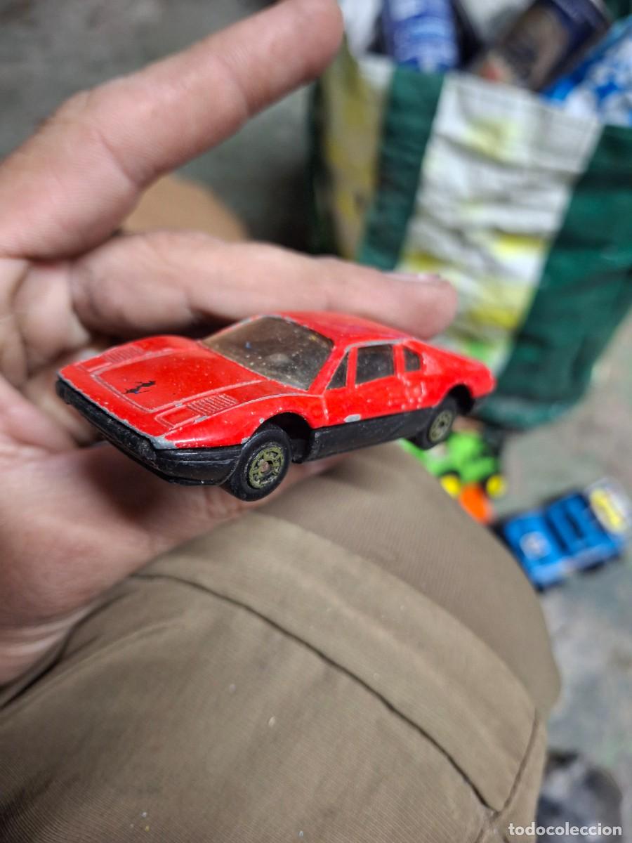 Coches a escala: Antiguo coche juguete Ferrari 308 GTB R&eacute;plica miniatura escala Edocar 1985 Macau