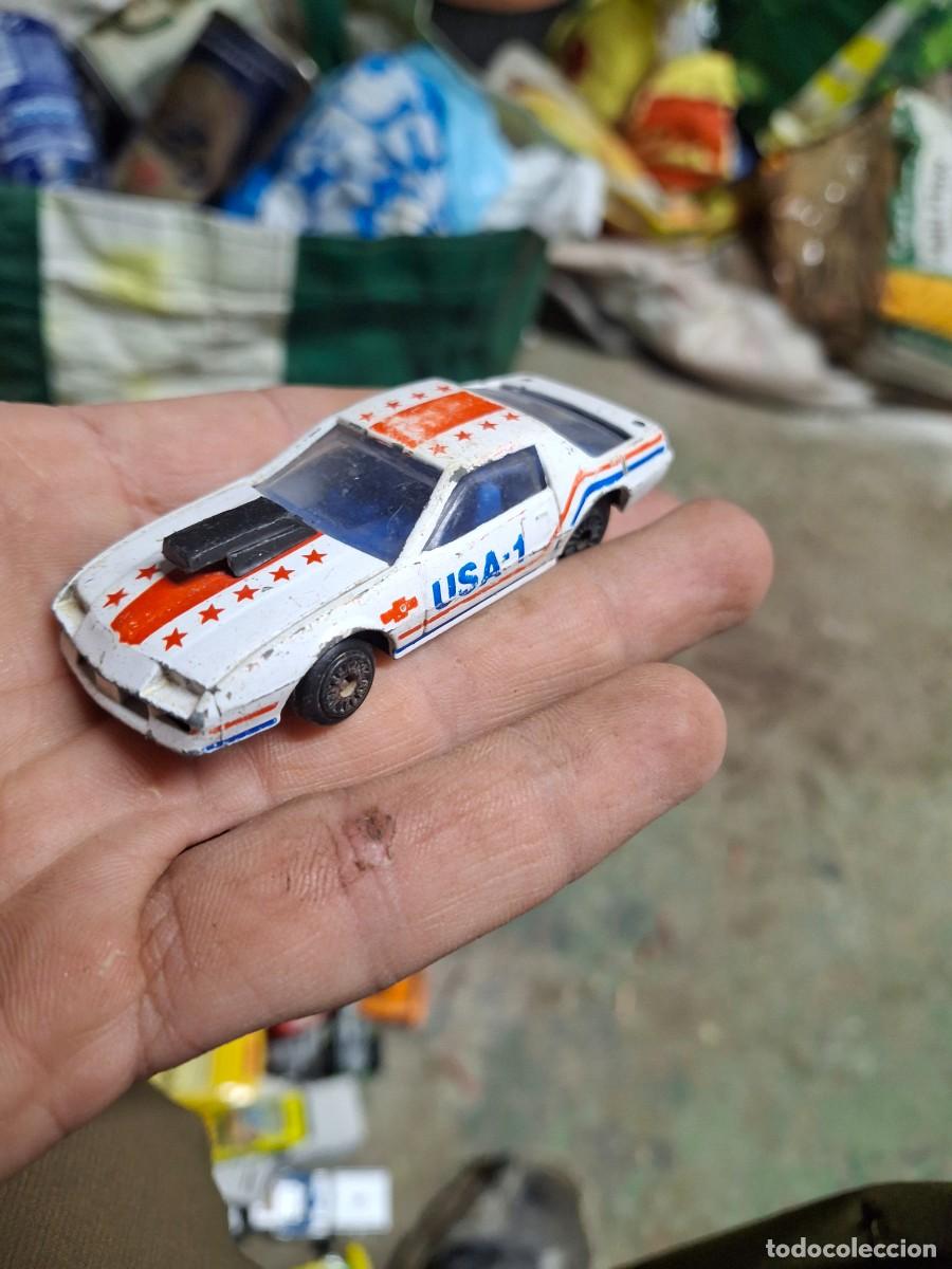 Coches a escala: Antiguo coche juguete maqueta r&eacute;plica 1/64 escala USA 1 Chevolet Camaro Pro Stocker P399 ZEE