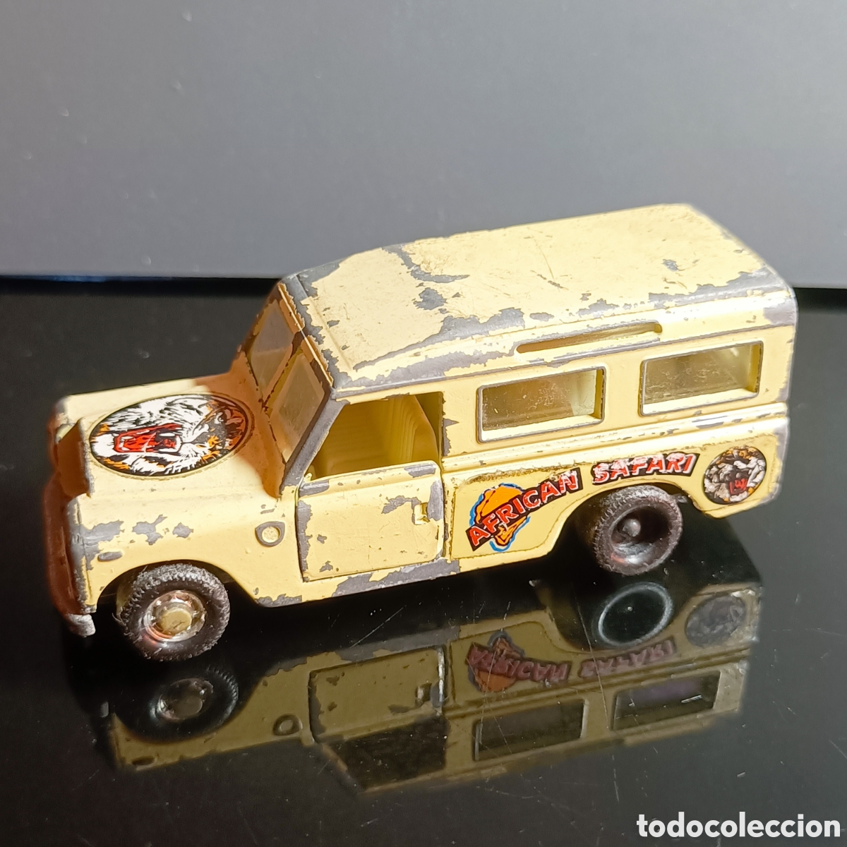 Coches a escala: LAND ROVER SAFARI, MIRA REF. 165, MADE IN SPAIN. ESCALA 1:64