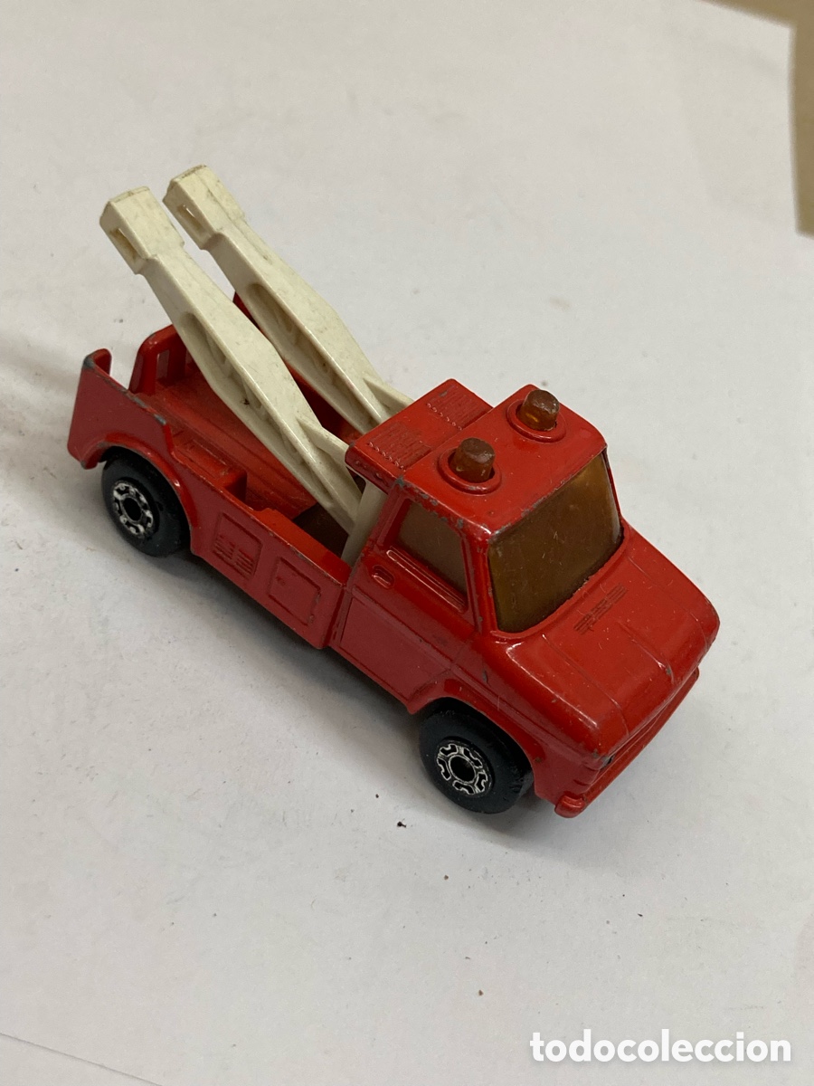 Coches a escala: cami&oacute;n de remolque Matchbox Lesney Superfast #61 Ford Wreck Truck