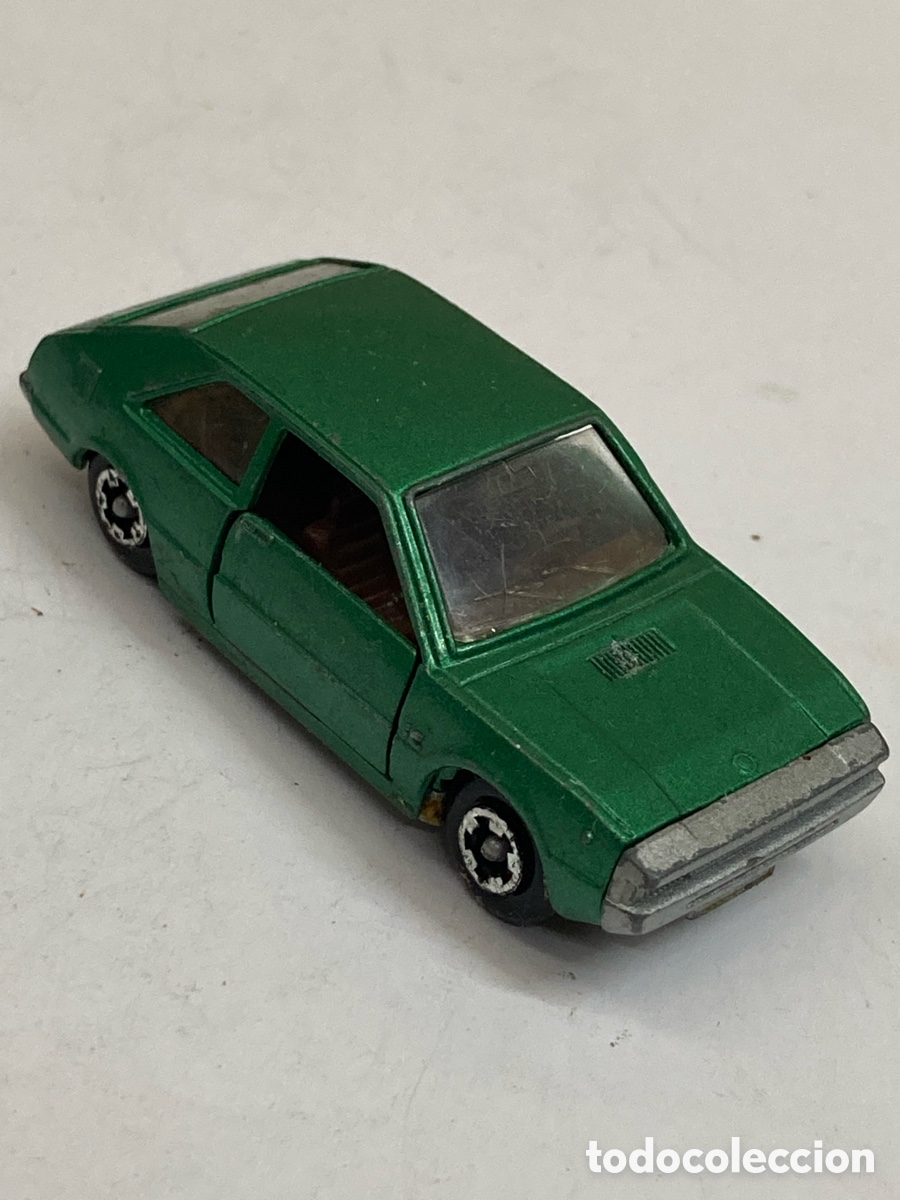 Coches a escala: Miniatura Seat 1200 Sport verde met&aacute;lico