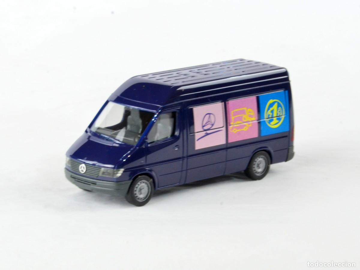 Coches a escala: Herpa Escala 1:87 H0 Mercedes Benz Sprinter Impecable con Caja