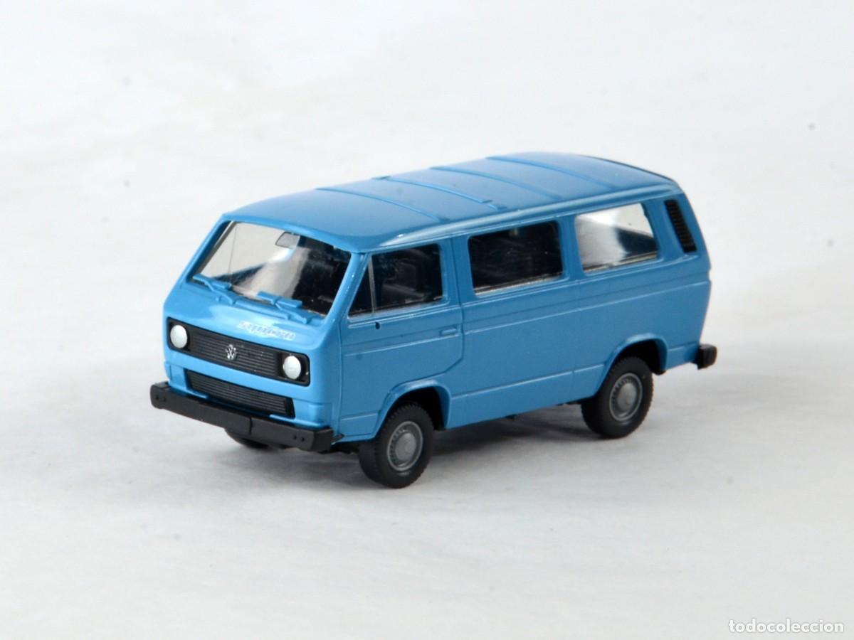 Coches a escala: Roco Escala 1:87 H0 Volkswagen T3 Microb&uacute;s Impecable con Caja