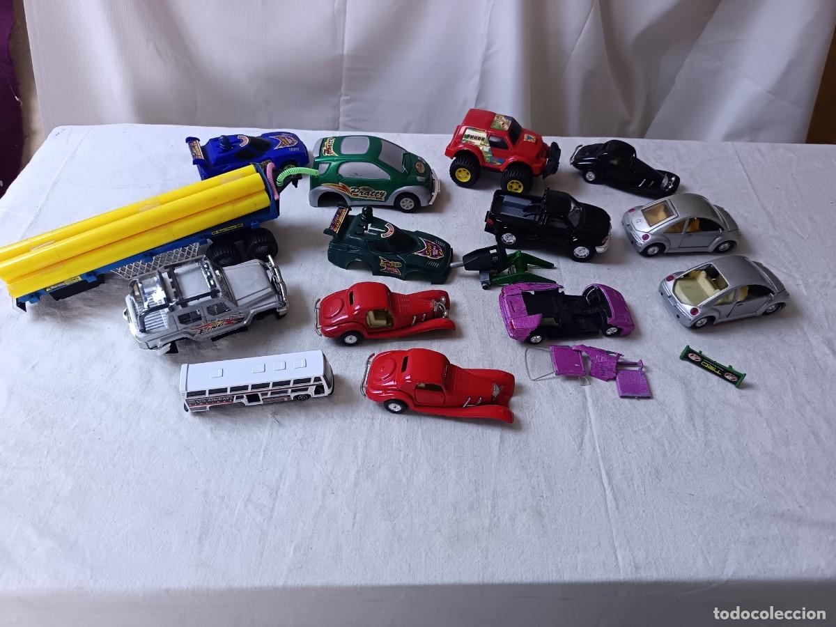 Coches a escala: Lote de Coches de Juguete, varios tipos, a clasificar