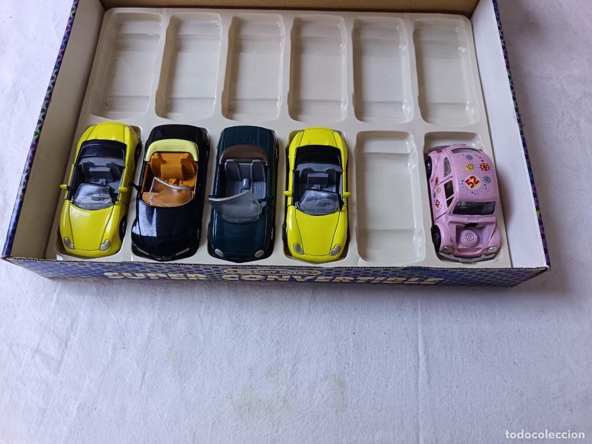 Coches a escala: Lote de 5 Coches de Juguete, en su caja