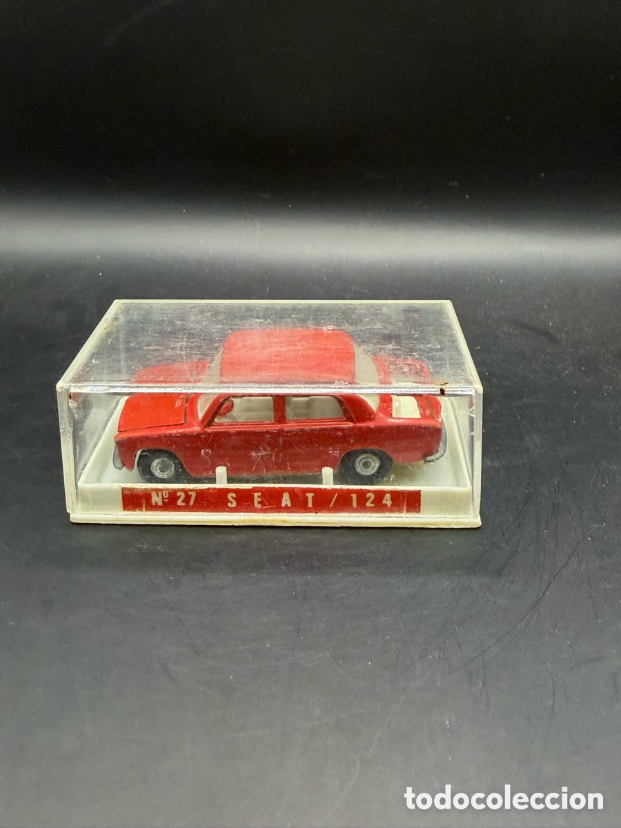 Model Cars: COCHE SEAT 124 DE GUISVAL 1&ordf; SERIE N&ordm; 27 CON SU CAJA ORIGINAL