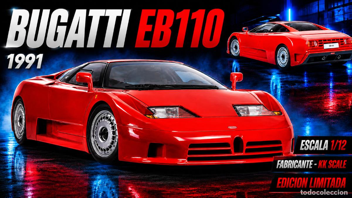 Coches a escala: Bugatti EB110 Coupe 1991