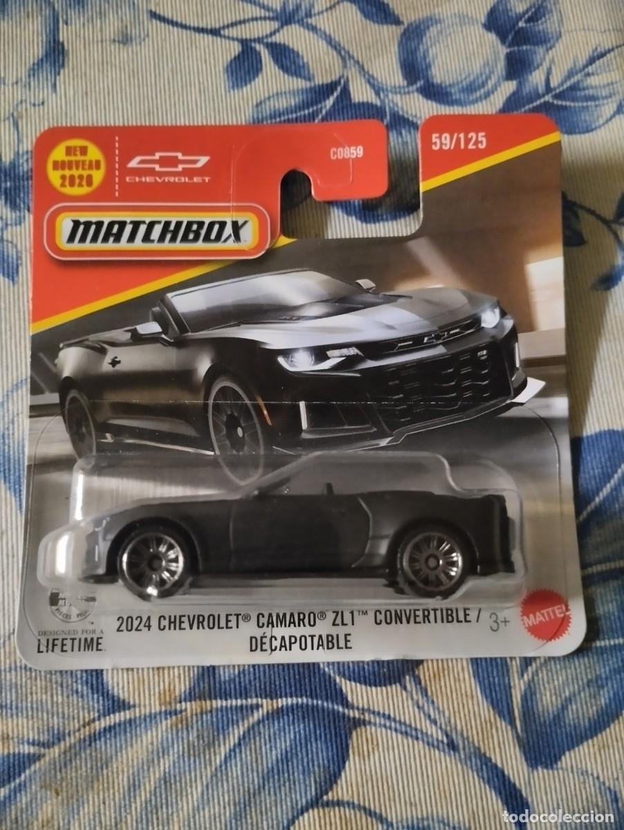 Coches a escala: Matchbox Chevrolet camaro zl1 covertible
