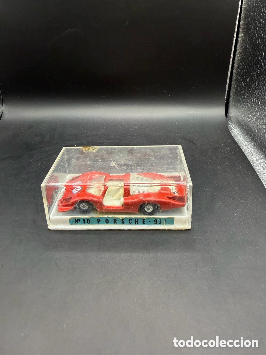 Voitures &agrave; l'&eacute;chelle: Coche Porsche 917 - Guisval Made in Spain - B&oacute;lido Rojo Juguete Vintage