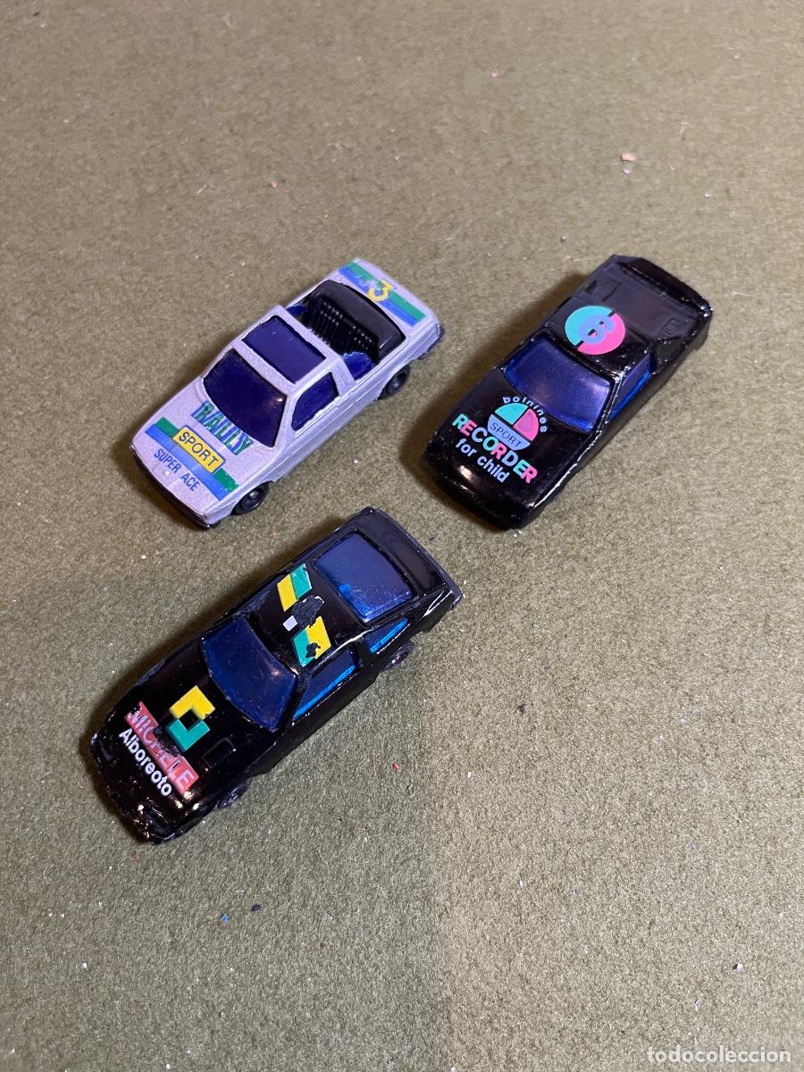 Voitures &agrave; l'&eacute;chelle: Lote de 3 coches miniatura Summer/Soma con chasis met&aacute;lico &ndash; Corvette, Pontiac Fiero y Ferrari Testa