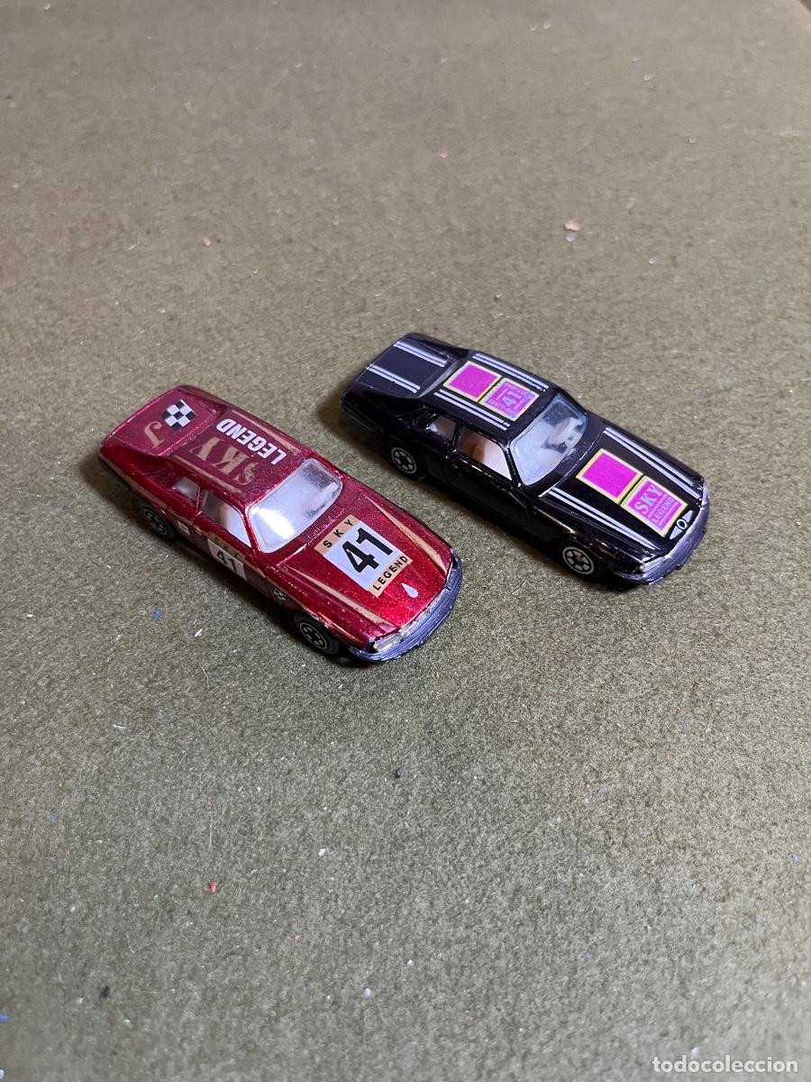 Voitures &agrave; l'&eacute;chelle: Lote 2 Coches Miniatura Yatming Jaguar XJS Rover SD1 Sky Legend N&ordm;41 Made in China Vintage A&ntilde;os 80