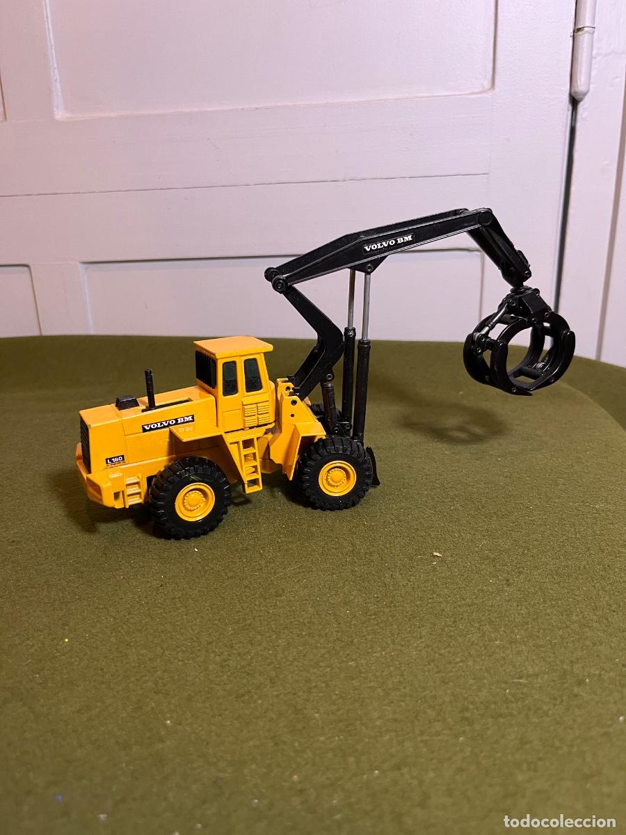 Auto in scala: Joal Volvo BM L160 High Lift Escala 1:50 Cargadora Forestal Made in Spain Maquinaria Vintage