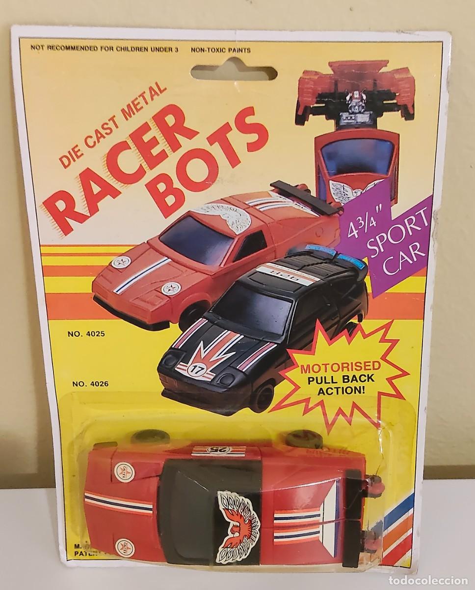 Coches a escala: VINTAGE DIE CAST METAL RACER BOTS SPORT CAR TRANS AM