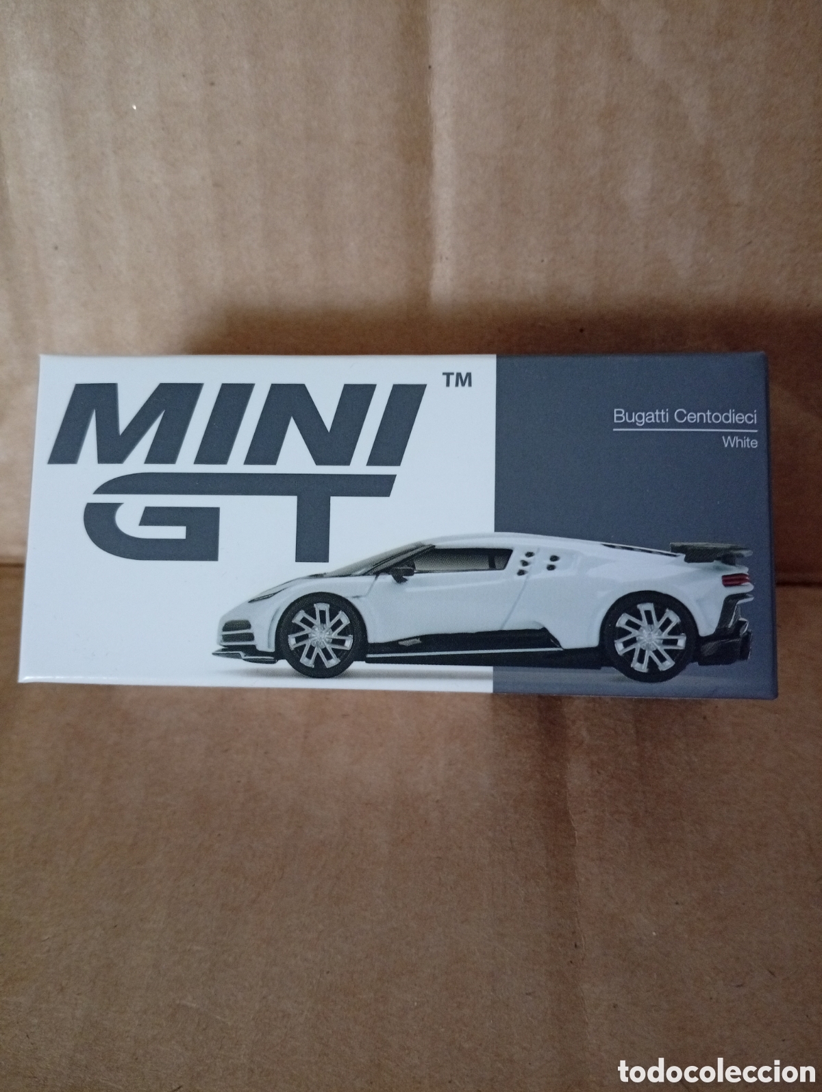 Coches a escala: Coche a escala Mini GT Bugatti Centodieci