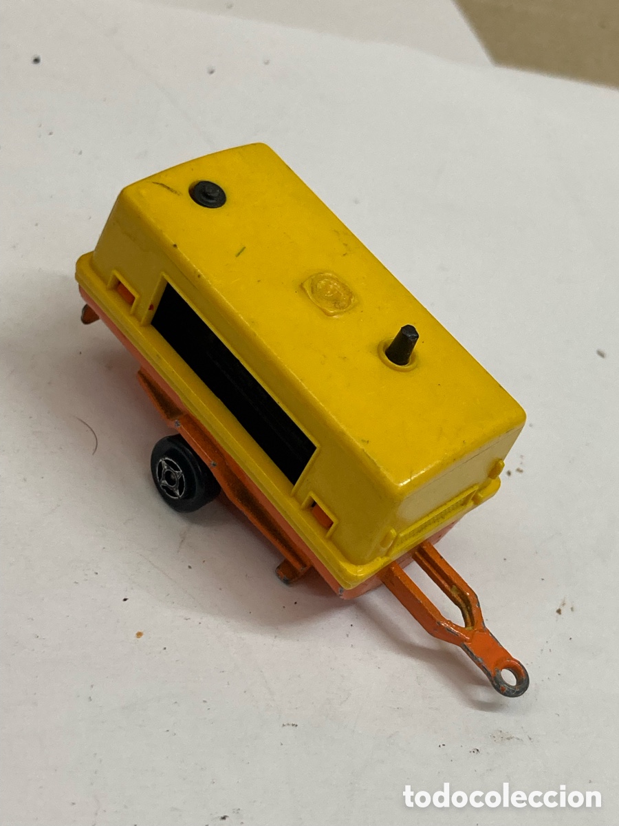 Coches a escala: remolque de juguete Majorette modelo 21760, fabricado en Francia
